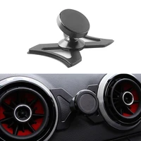 aluminum alloy for audi a3 s3 universal car phone bracket air vent mount car holder 360 degree rotatable support mobile phone