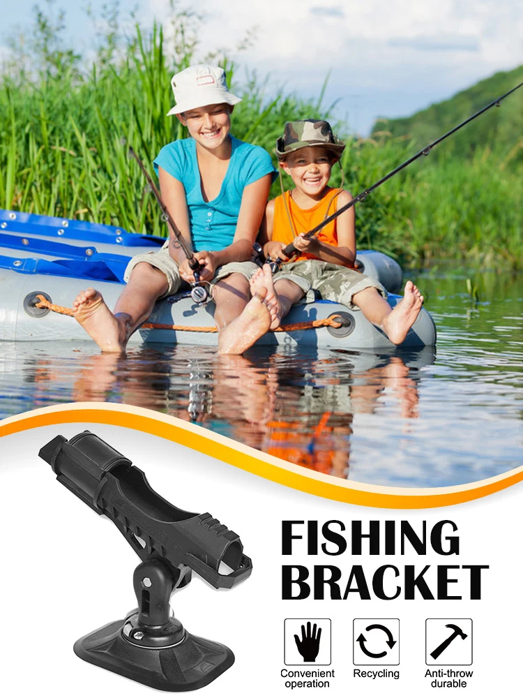

Fishing Tool Rod Holder Device Pole Plastic Board Kayak Fix Pole Mount Angle