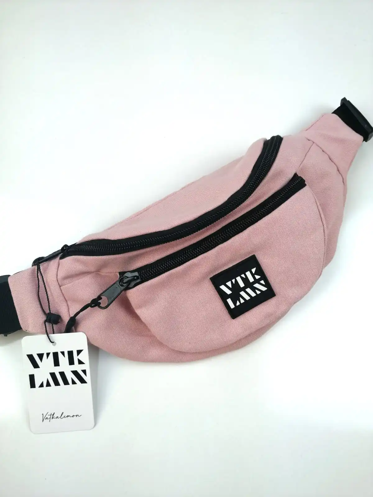 

Unisex Waterproof Colorful Shoulder and Waist Bag Soft Pink