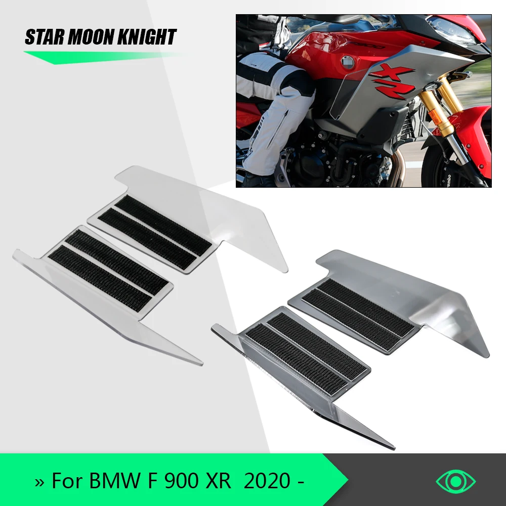 

For BMW F900XR 2020 2021 F 900 XR NEW Motorcycle Accessories Upper Deflector Side Windshield Windscreen Knee pads Wind Deflector