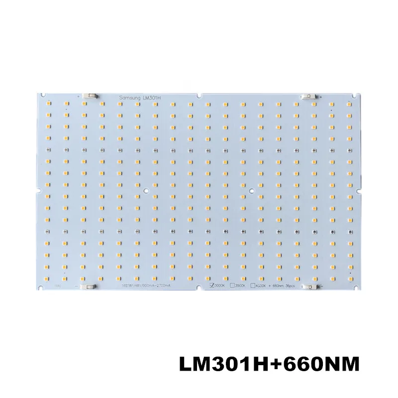 Samsung quantum board QB288 V2 LM301B/V3 LM301H 3000K 3500K UV IR предварительно Просверленный радиатор Meanwell HLG-120H-48B HLG-240H-48B драйвер