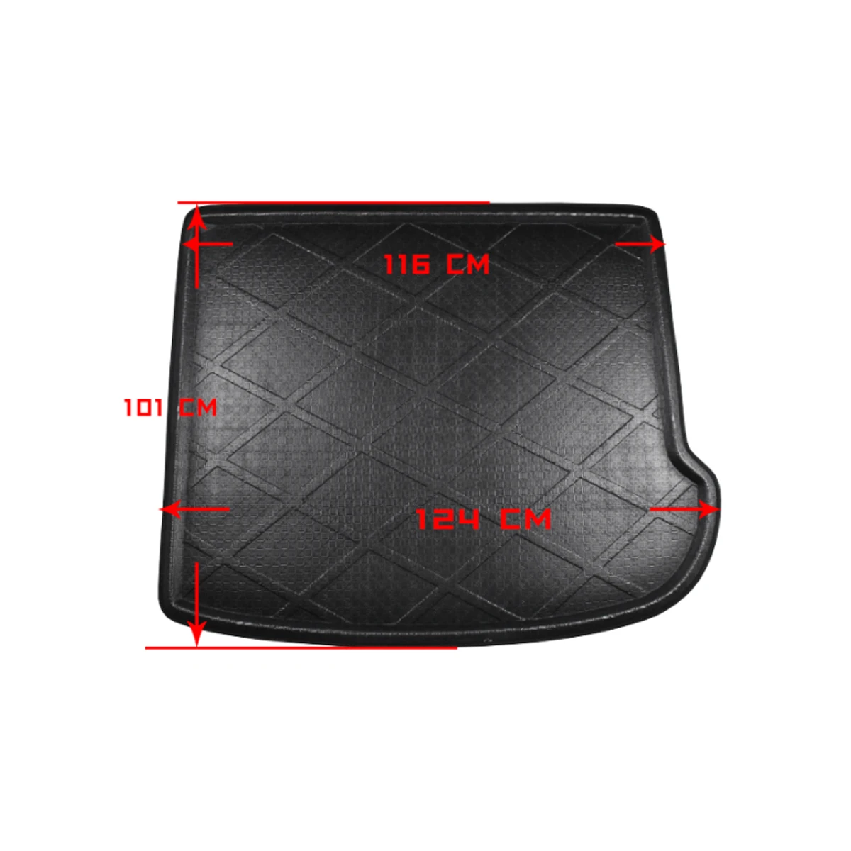 Для Hyundai SantaFe 2005 2006 2007 2008 2012 автомобильный коврик Ковер задний багажник анти