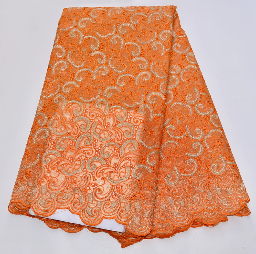 Африканская кружевная ткань из органзы ручной работы 2020 Высокое качество