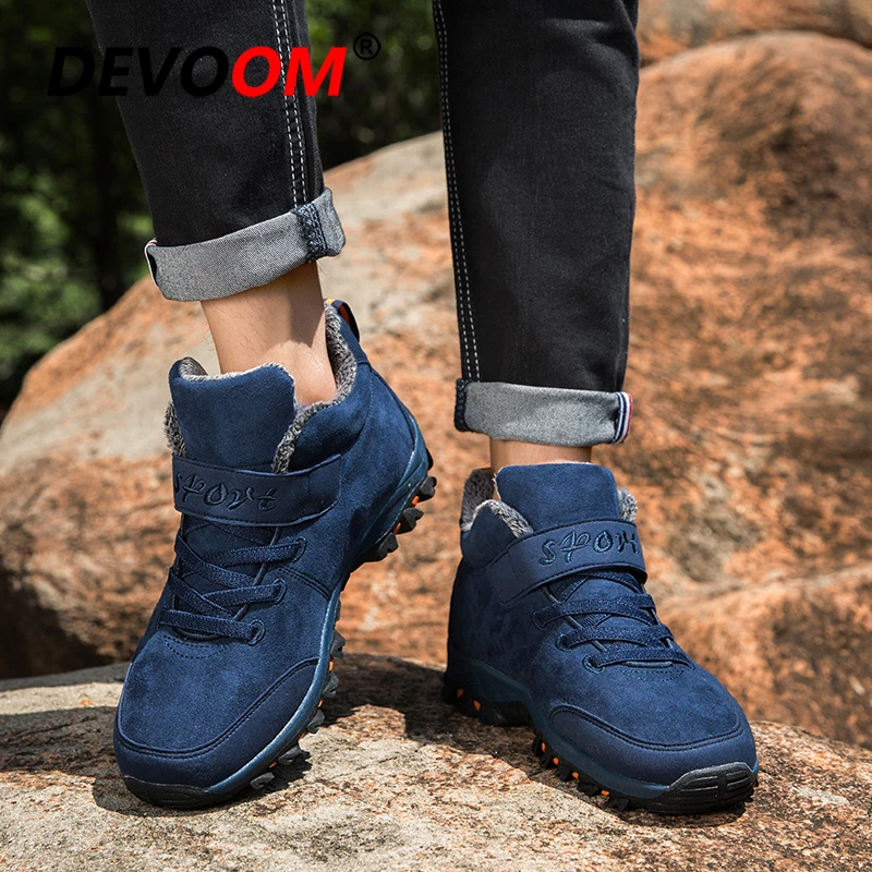 Зимние горные ботильоны походные ботинки для мужчин и женщин активного отдыха