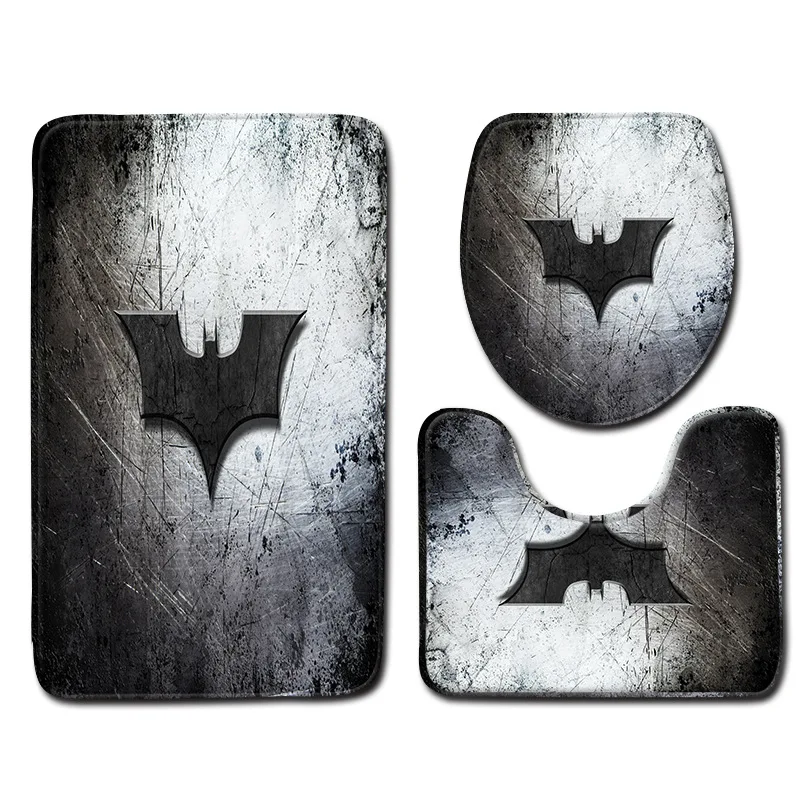 Набор ковриков для ванной Zeegle с креативным рисунком 3 шт. набор туалета коврики