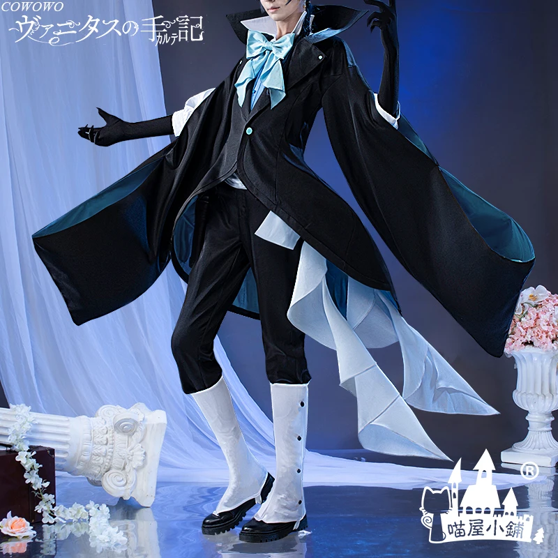 

Anime!The Case Study of Vanitas Vanitas Game Suit Gorgeous Uniform Cosplay Costume Halloween Party Role Play Outfit For Men NEW