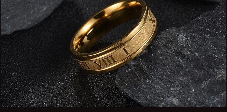 Дата жить Каруми кольцо Cos подарок Размер 10 Нержавеющая сталь ювелирные изделия