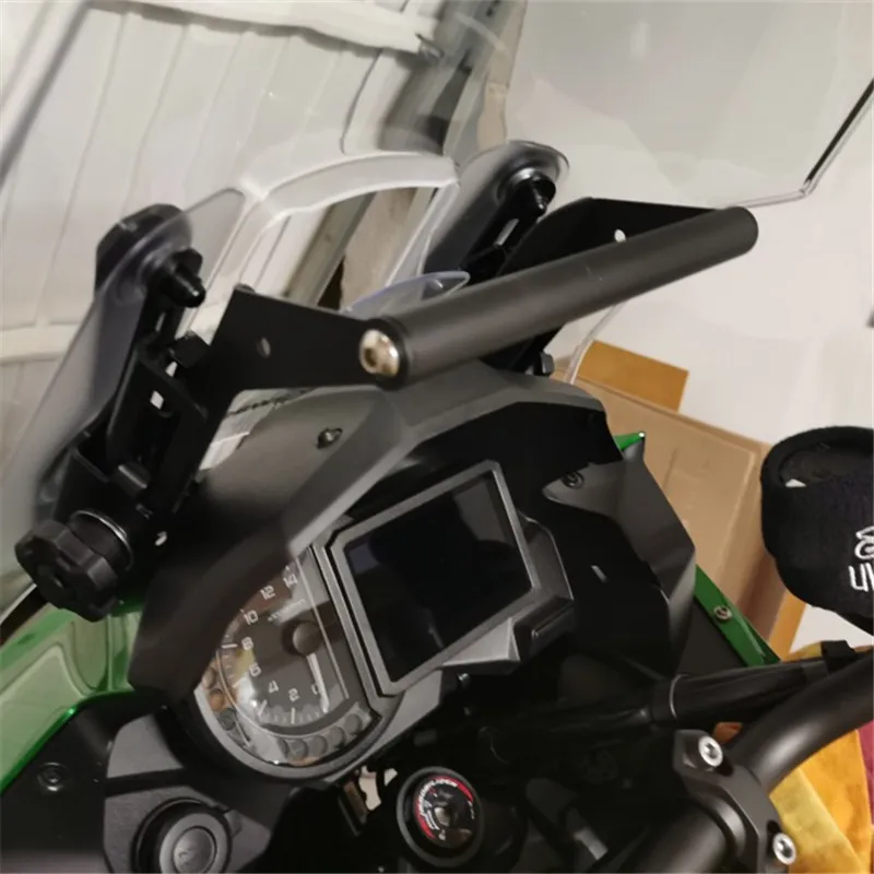 

Motorcycle smart Mobile Phone GPS Plate bracket Supporter stand Holder Bar FOR KAWASAKI VERSYS1000 VERSYS 1000 2017-2021 2018 19