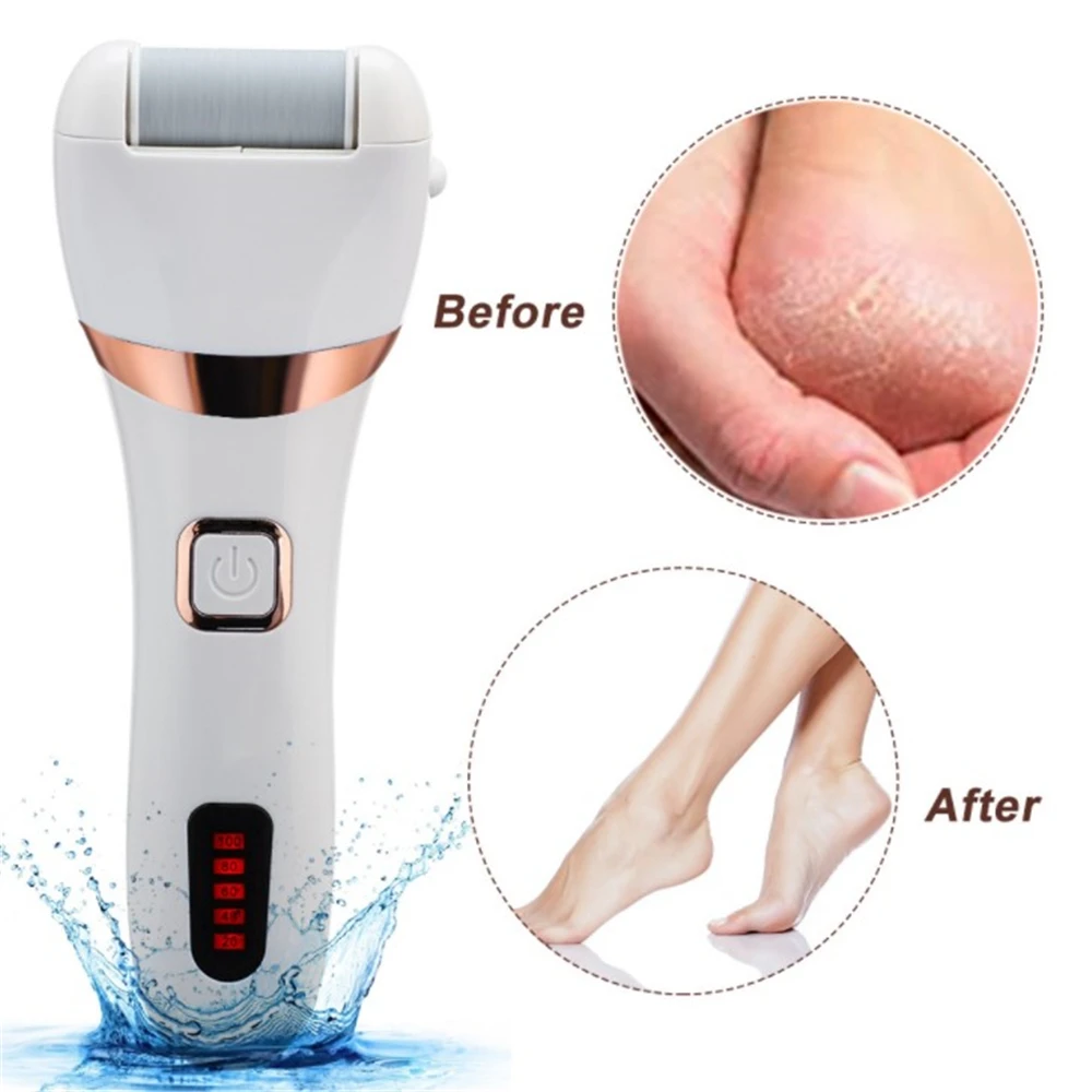 

New Electric Foot Grinder File Callus Dead Skin Remover Pedicure Tool Usb Rechargeable Vacuum Callus Remover Tools