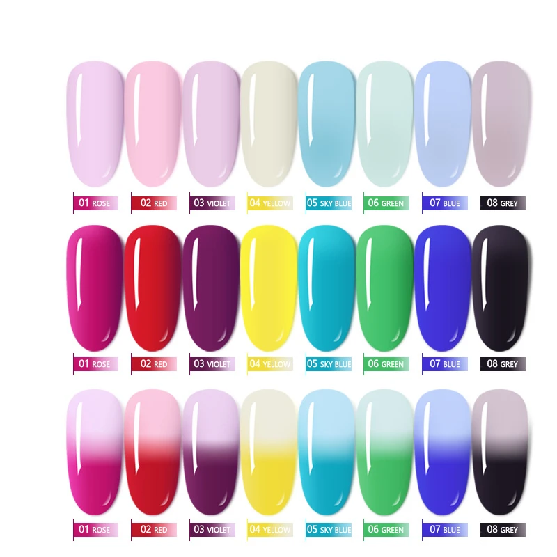30 мл Быстрый акриловый гель для наращивания ногтей изменение цвета с