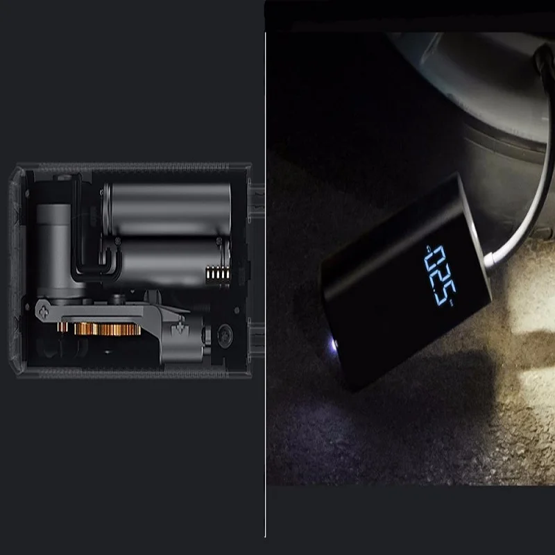 Портативный мини насос Xiaomi Mijia для велосипеда мотоцикла автомобиля шин футбола