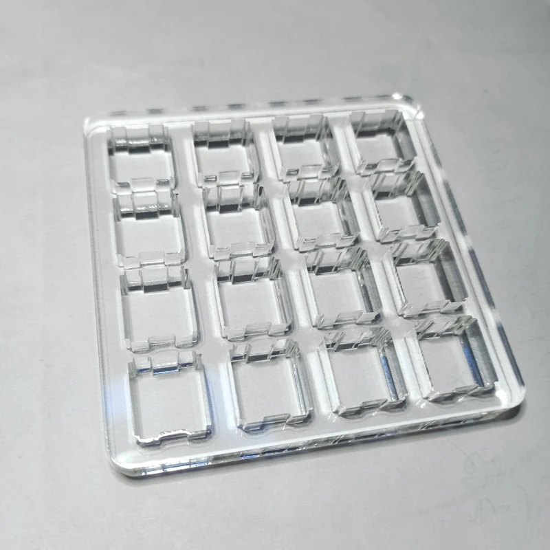 

Switch Tester Base Transparent Acrylic Plate for cherry MX Switch Storage Base Board Tester Base