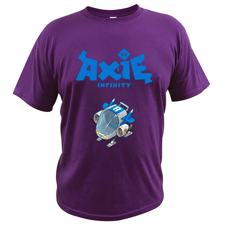 Axie Infinity Ronin Классическая футболка с кошельком NFT цепочка AXS криптовалюты летняя