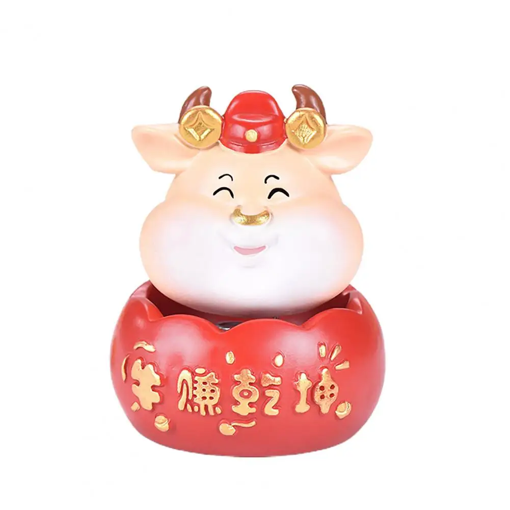 

Calf Model Mavericks Cake Desktop Decoration New Year Festival Gift Ornaments