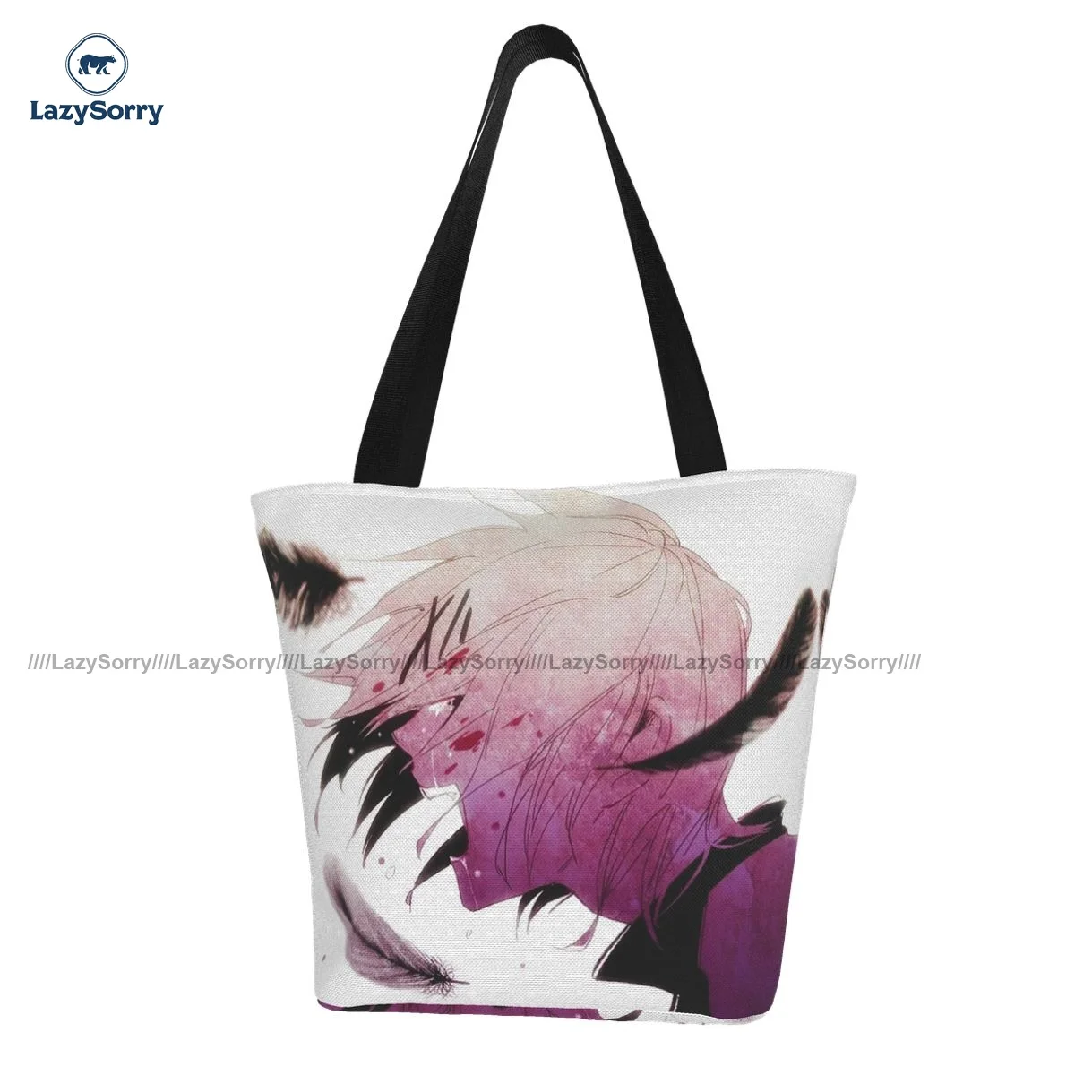 

Tokyo Ghoul Shopping Bag Work Female Handbag Bulk Vintage Cloth Bags