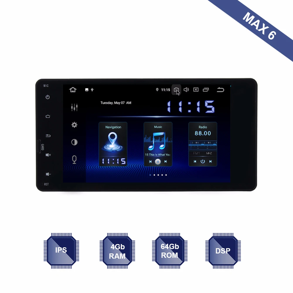 Автомагнитола 2 Din на Android 10 для Mitsubishi Lancer Outlander Pajero Asx Triton мультимедийный усилитель