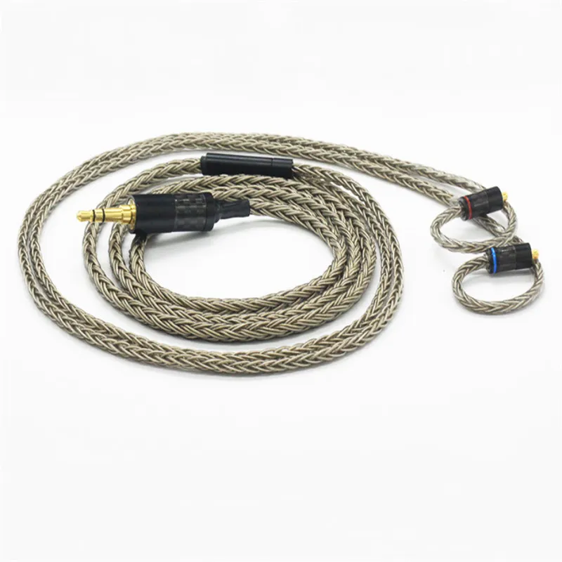 

Diy кабель для наушников посеребренный провод 16 share mmcx/0,78 мм/IE80/A2DC/IM50