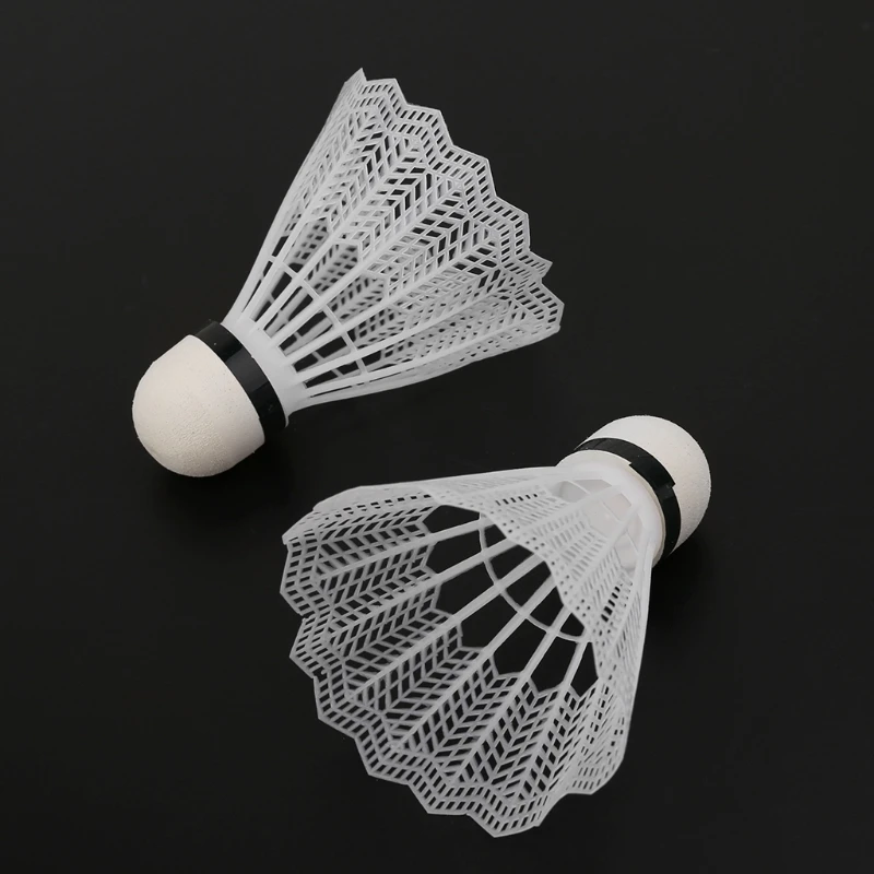

12Pcs White Badminton Plastic Shuttlecocks Indoor Outdoor Gym Sports Accessories