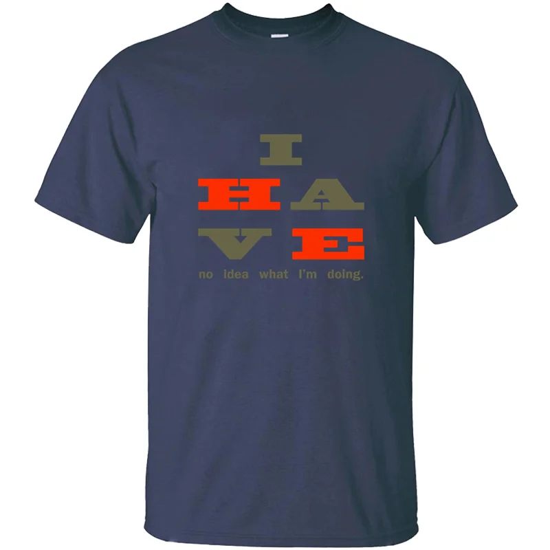 

Футболка с принтом «I Have No Idea», футболка для фитнеса, большой размер 3xl, 4xl, 5xl, футболка с надписью «Pop»