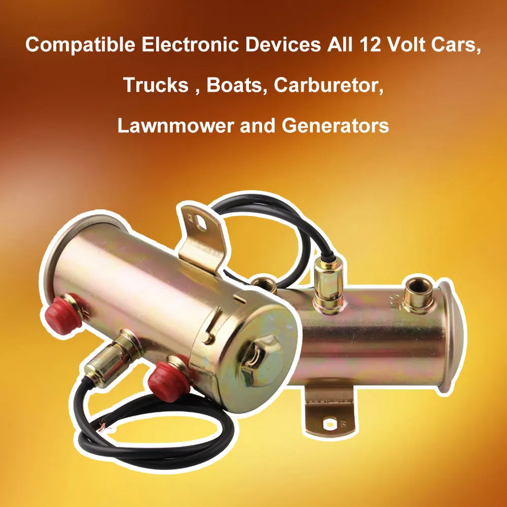 Электрический топливный насос низкого давления 12 В фасонный стиль дизель бензин