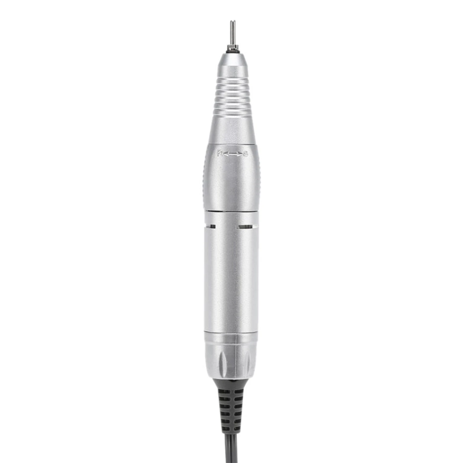 2x Electric Nail Art Drill Pen Handle File Polish Grind Machine Handpiece Manicure Pedicure Tool Silver color &amp Black | Красота и