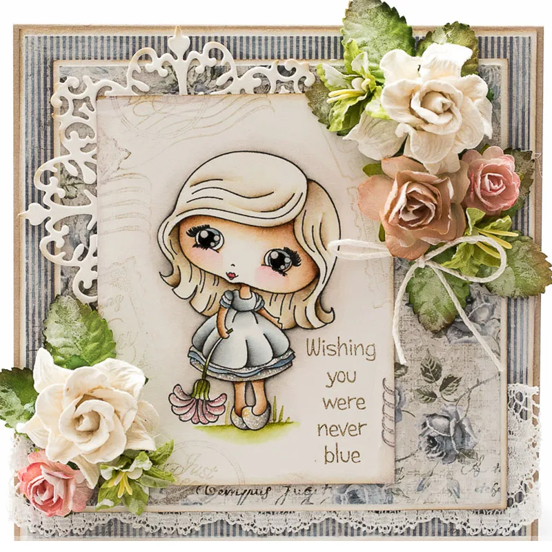 Витиеватый выдолбленный узор металлические Вырубные штампы цветочный