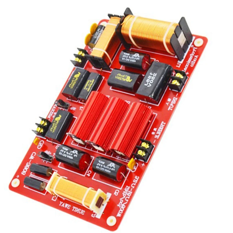 

600W Динамик 3-х полосная кроссовер ВЧ СЧ бас профессиональная сценическая Динамик s кроссовер фильтр делитель частоты