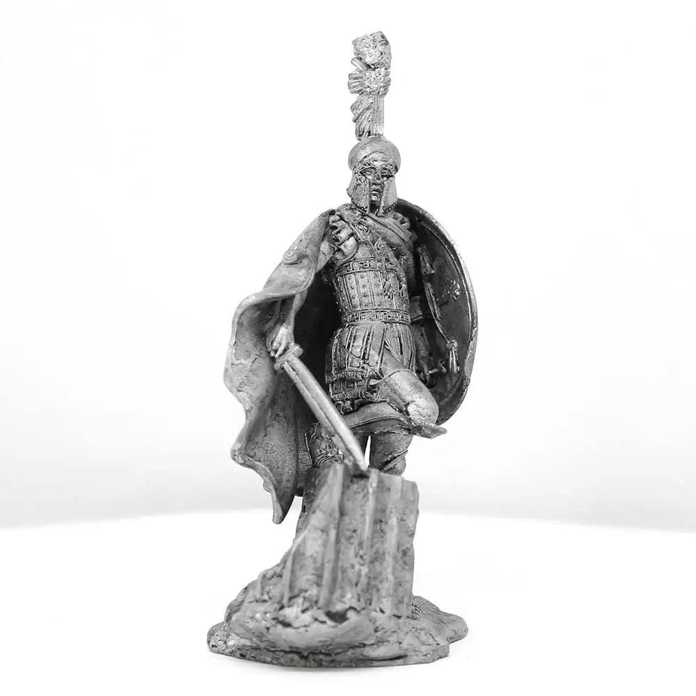 Греческий наемник 5 век до нашей эры - оловянный солдатик фигурка 75 мм X704 купить по