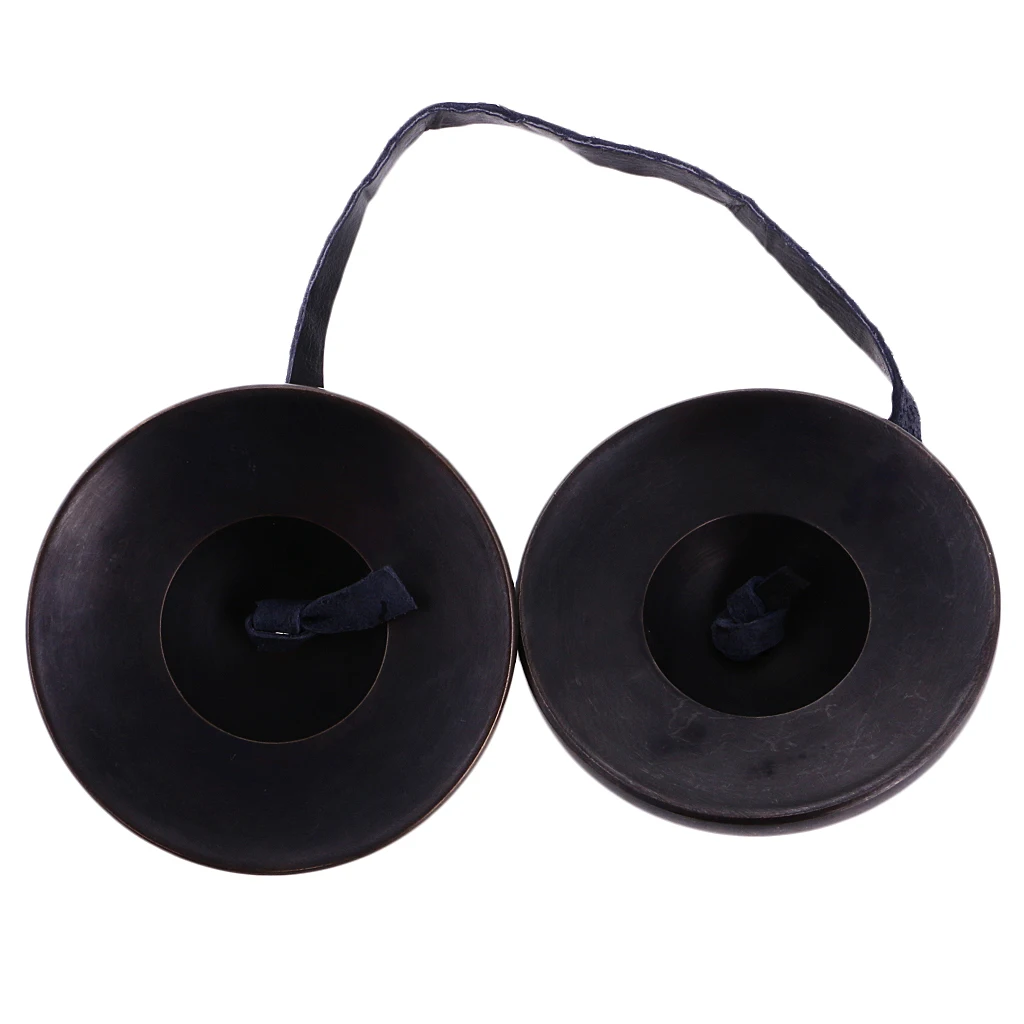 Tibetan Handmade Yoga Meditation Om Tingsha Bell Chimes Cymbal 3 Inches Plain