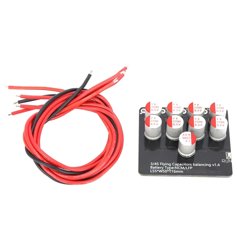 

5A Balancer 4S LiFePo4 Li-Ion Ver Battery Active Equalizer Balancer Energy Transfer Board Balance