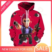 spike game 3d hoodie sweatshirt boys girls harajuku long sleeve jacket coat max childrens wear kids hoodies teen clothes