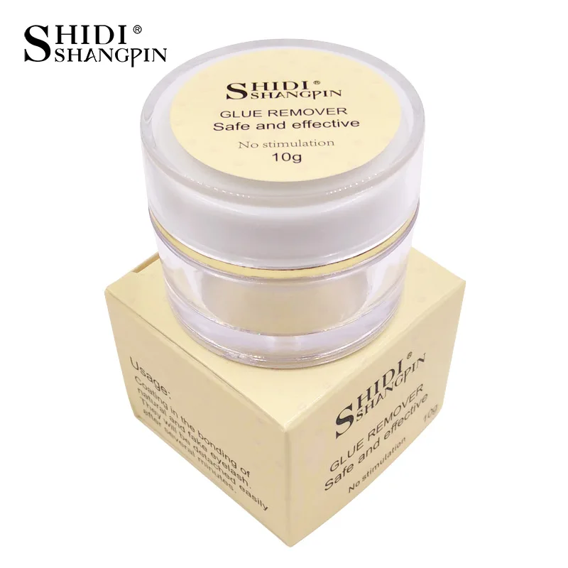 Новый профессиональный инструмент для удаления клея накладных ресниц крем