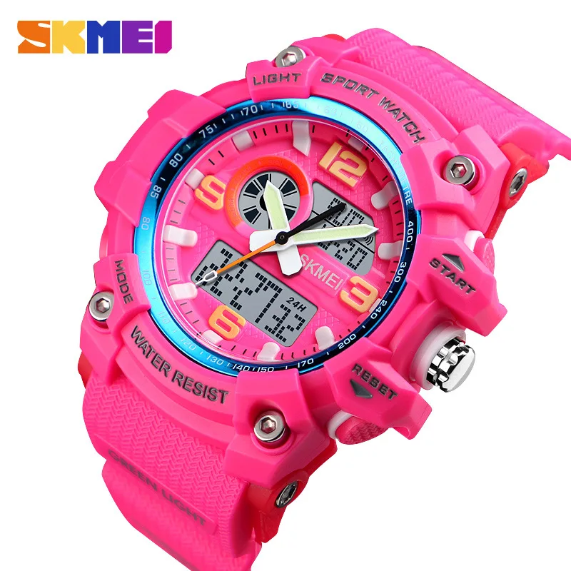 

SKMEI Outdoor Sports Watch Men's and Women's Waterproof Watches Time Digital Watch Fashion Solar Watch 1436