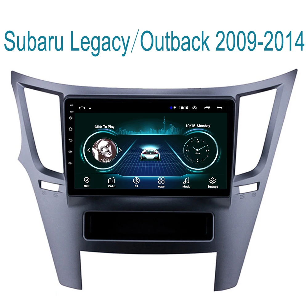 Автомагнитола для Subaru Legacy Outback 2009 2014 мультимедийная система DVD плеер GPS навигация