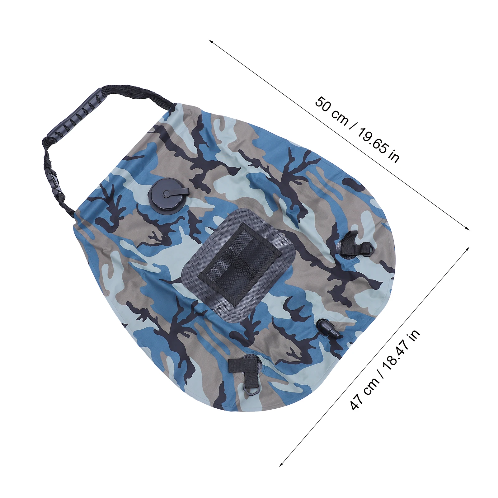 

1Pc Portable Solar Shower Bag Outdoor Camping Shower Bag (Camouflage Color)