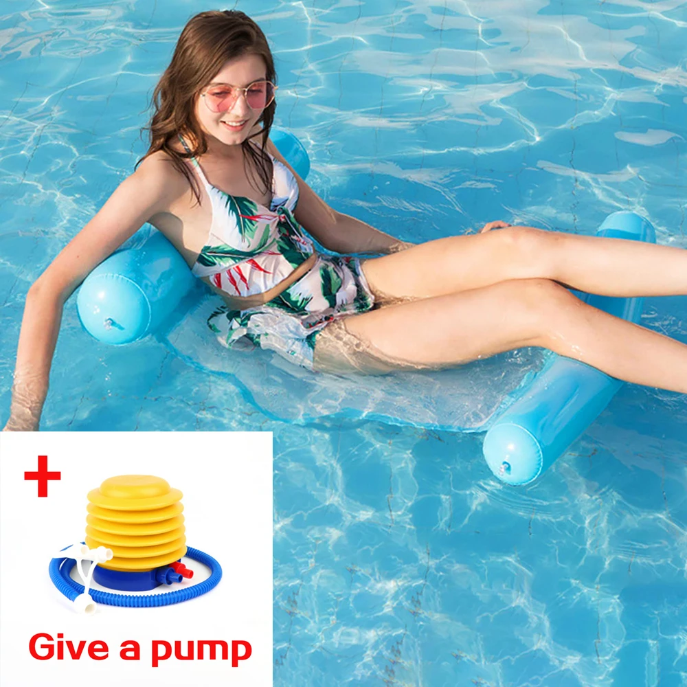 

Надувной матрас для плавания, плавательный матрас для дивана Recliner надувная плавающая кровать плавательный бассейн плавающий матрац морско...