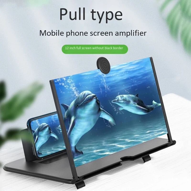 

12 Inch Phone Sn nifier HD Video Projection Sn 3D nifying Glass with Sn Device