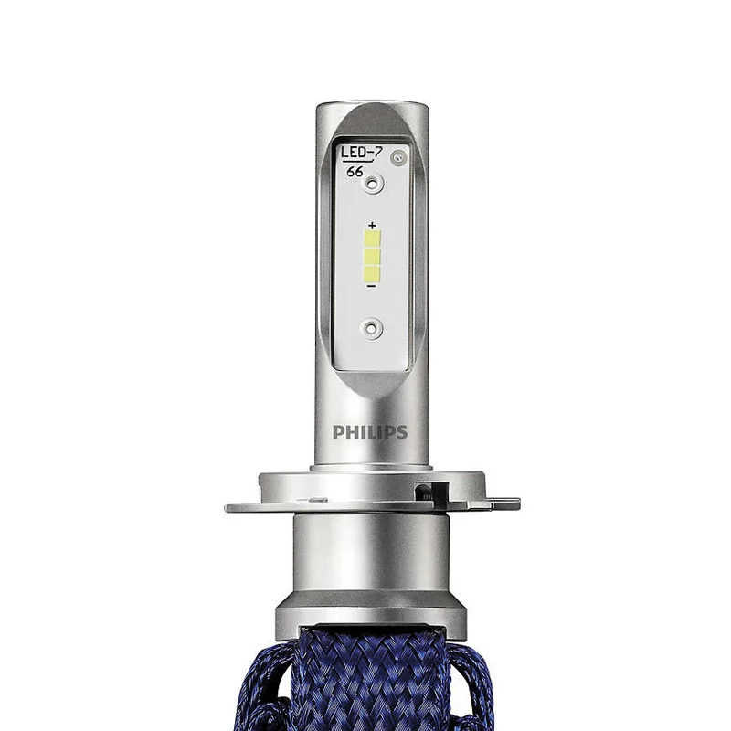 Philips Ultinon эфирный H7 светодиодный автомобильный головной светильник 6000K яркий белый светильник 11972UE Автомобильный светодиодный светильник Инновационная тепловая лампа