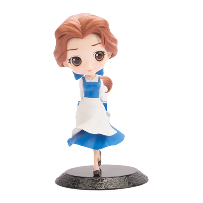 Экшн фигурки Принцессы Disney игрушки Анна Эльза Белль Ариэль Рапунцель Золушка