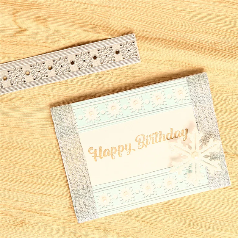 Naifumodo пустотелая кружевная окантовка металлические Вырубные штампы новинка 2019