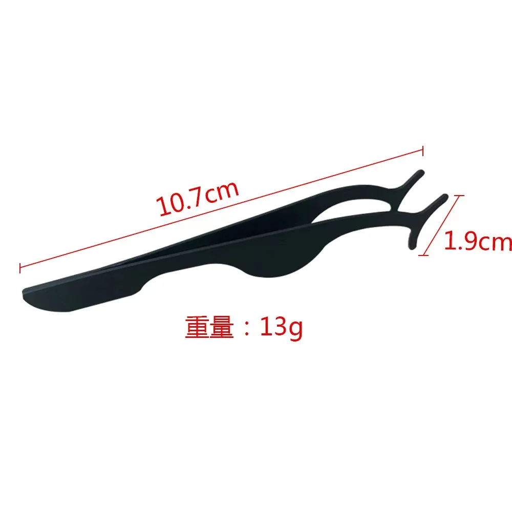 

30/50pcs Stainless Steel Eyelashes Tweezers Professional For Lashes Extension Curler Clamps Eyelash Tweezer Beauty Makeup Tools