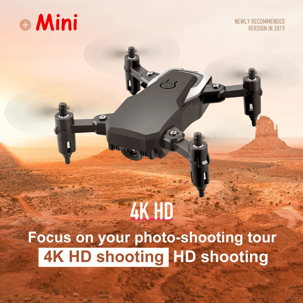 Мини-летательный аппарат с радиоуправлением Wi-Fi 4K 1080P | Игрушки и хобби
