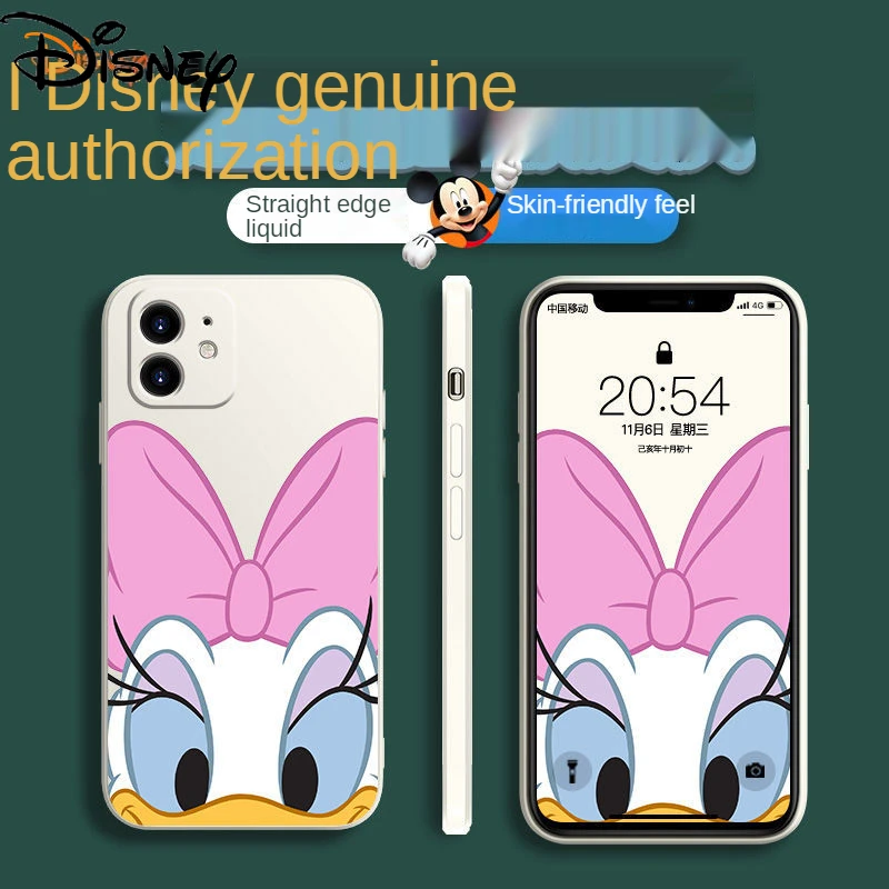 

Disney Cartoon Daisy for iPhone 13/13pro/13promax/13mini/XR/XS/XSMAX/11/12Pro/12mini Phone cute Case Cover