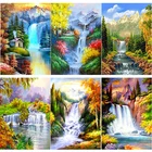 Алмазная живопись, картина 5D сделай сам, квадратная, круглая, искусственная вышивка крестиком, ручное украшение для дома, подарок