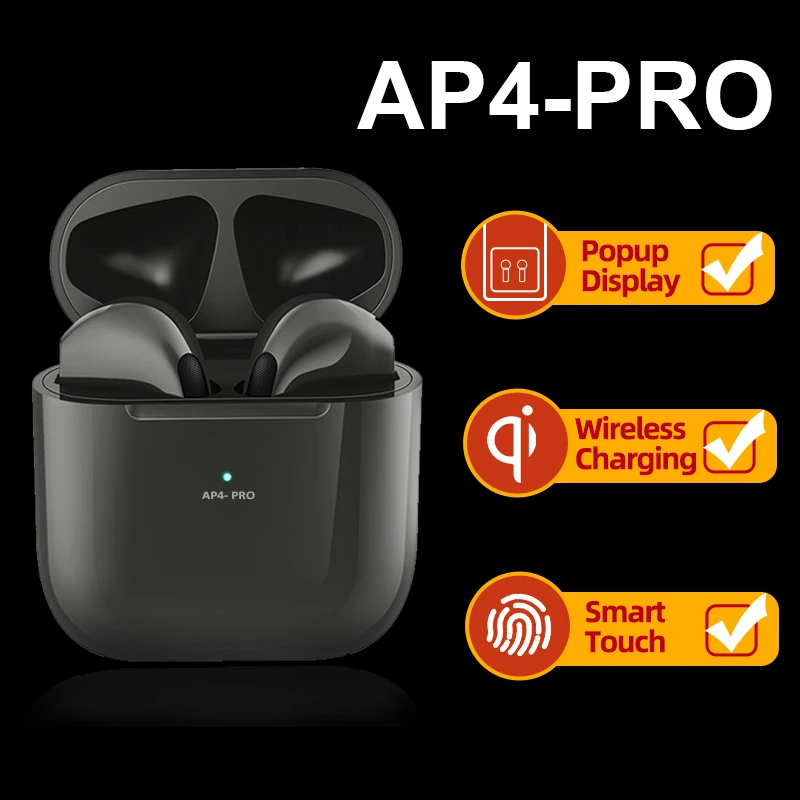 Оригина AP4 Pro Наушники-вкладыши tws с наушники Беспроводной Bluetooth 5 0