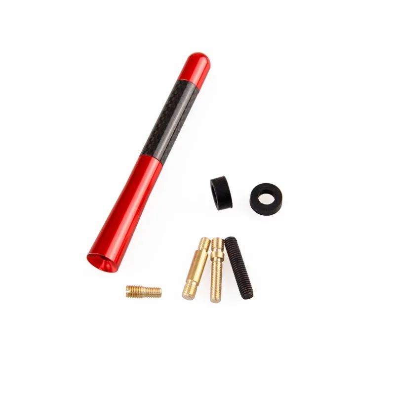 DJSona на высоком каблуке 12 см из углеродного волокна короткую радио антенна для Ford