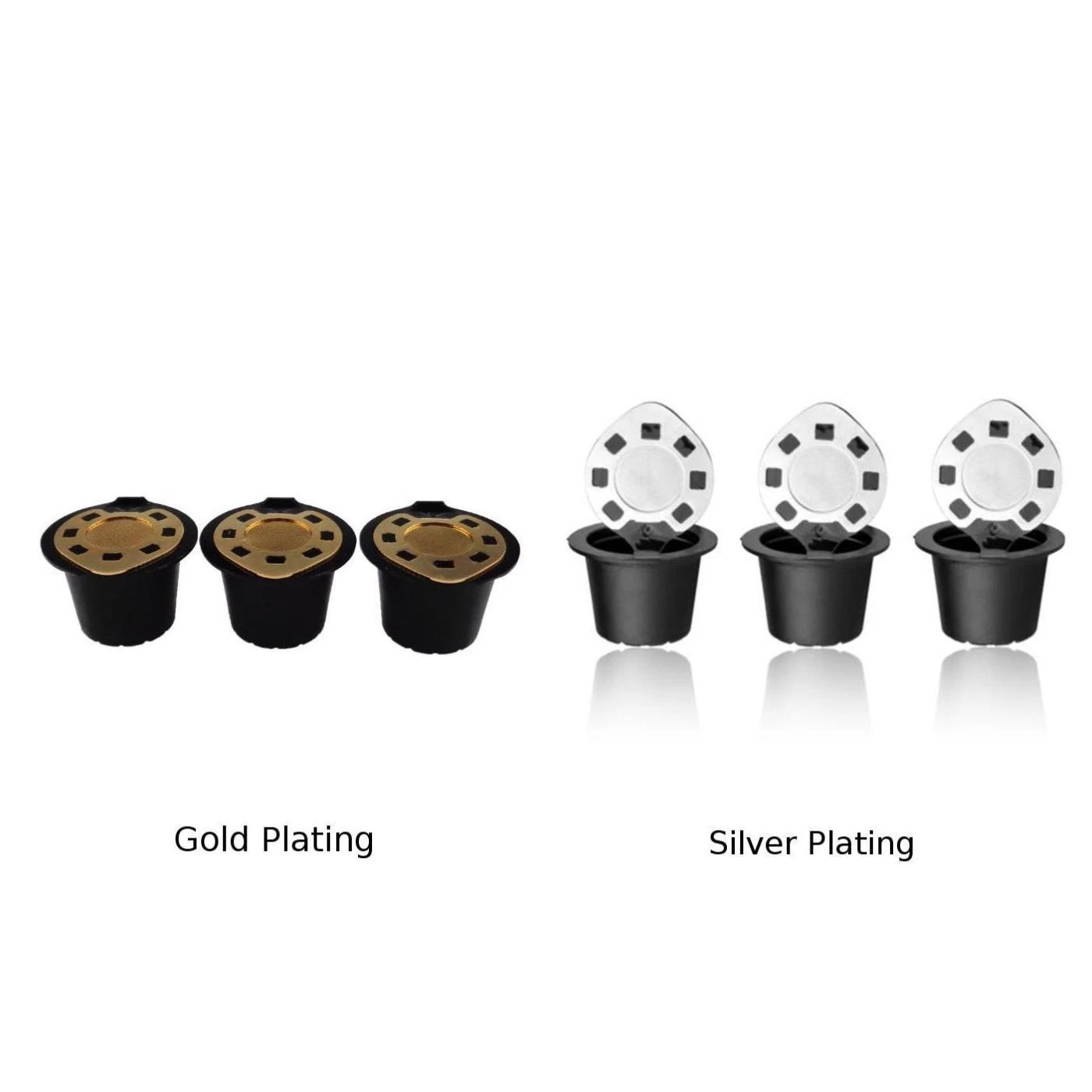 3 шт многоразовые Многоразовые фильтры Pod системы для Nespresso кофеварка запчасти