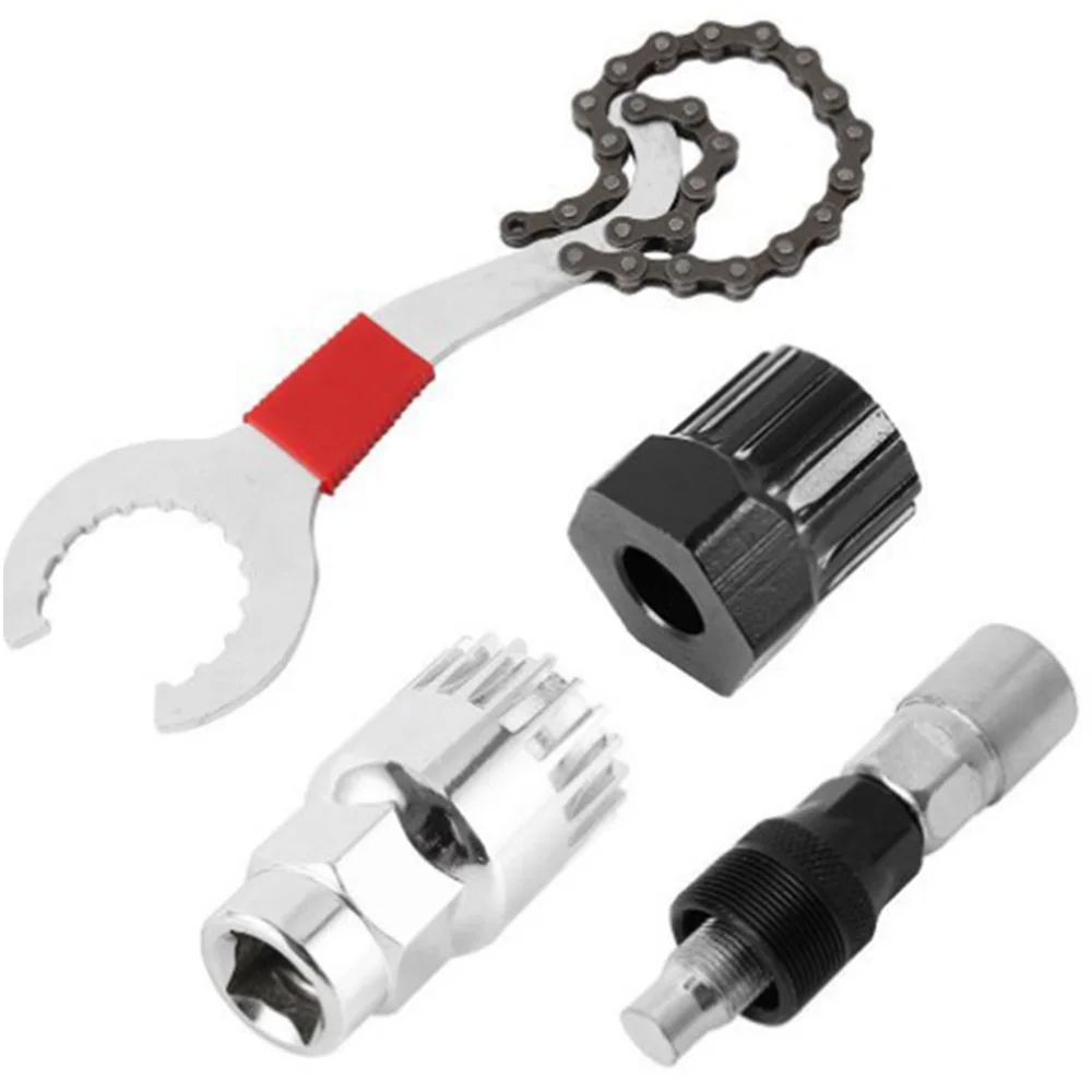

Bicycle Repair Tool Kits Bike Chain Cutter Bracket Flywheel Remover Crank Puller Wrench for MTB Road Bikes Maintenance Tools