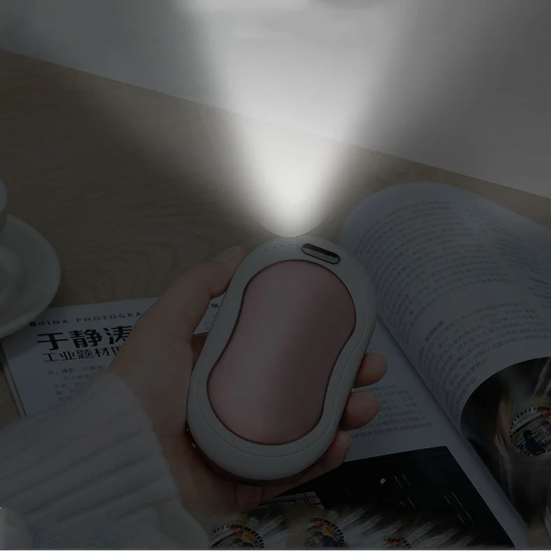 Карманный Электрический светодиодный обогреватель для рук миниатюрный