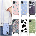 Чехол для Realme C21, мягкий чехол 6,5 дюйма из ТПУ для OPPO Realme C21 C 21 realmec21, чехол для телефона s, цепочка, ожерелье, ремешок, шнур, ремешок, чехлы